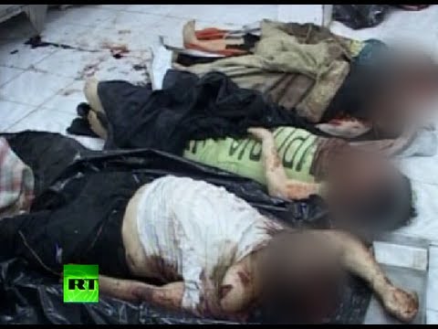 Graphic video: Syrian family 'slain by rebels' in Hama massacre