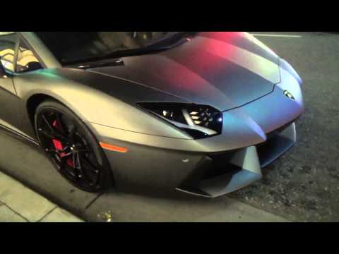 Exotic And Luxury Cars of Rodeo Drive in Beverly Hills, CA