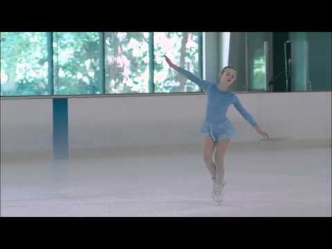 Elle Fanning ice skating scene from Somewhere 2010