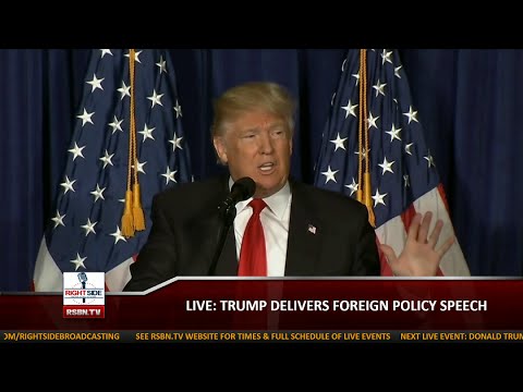 Full Event: Donald Trump Speaks on Foreign Policy in Washington, DC