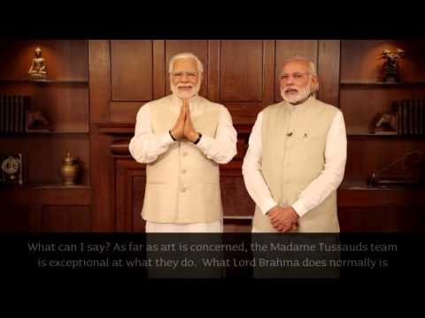 Indian Prime Minister Narendra Modi joins world leaders at Madame Tussauds