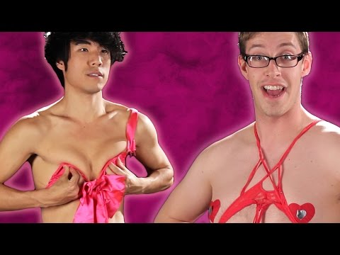 The Try Guys Try Valentine's Day Lingerie