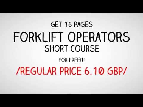 Forklift Operators Course