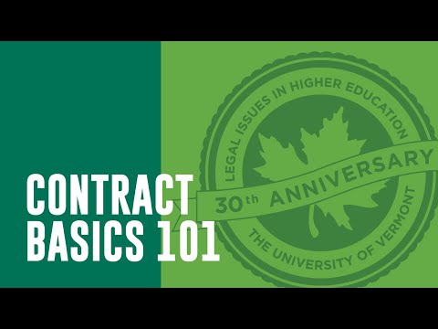 Contract Basics