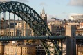 Tyne Bridge, Newcastle where you can find the Bridge Tavern.