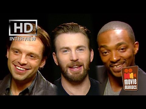 First Date with Captain America - Civil War Interview (2016) Chris Evans Anthony Mackie