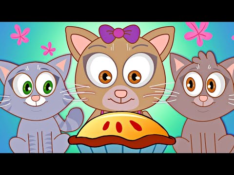 Three Little Kittens | Nursery Rhymes for Babies & Toddlers from HooplaKidz