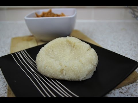 How to Make Eba | Nigerian Food Recipes | Nigerian Cuisine