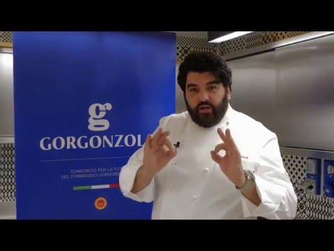 Cubo di tartare di carne con salsa al Gorgonzola - Antonino Cannavacciuolo