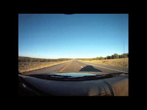 GoPro HD Timelapse from Phoenix Arizona to Fort Hood Texas 18 hours in 2mins