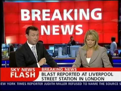 7th July 2005 London Bombings Sky News Coverage