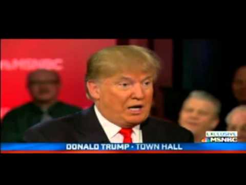 FULL Donald Trump Town Hall With Chris Matthews [Part 1] - March 30th 2016