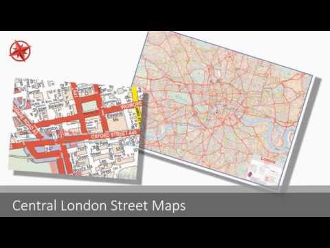 Buy London Postcode District and Sector Maps - Map-Logic