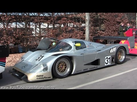 Legendary Group C Cars PURE Sound!