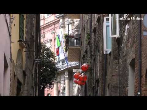 Perugia - Centro storico in HD