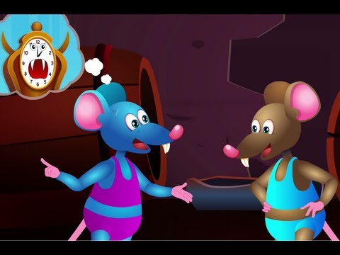 Hickory Dickory Dock Nursery Rhyme With Lyrics - Cartoon Animation Rhymes & Songs for Children