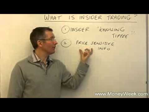 What is insider trading? - MoneyWeek Investment Tutorials