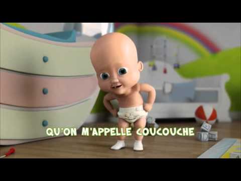 Vidéo karaoké de « Popo dans le pot » par bébé Coucouche