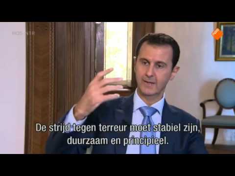 Bashar al-Assad interview on Dutch TV show Nieuwsuur (17-12-2015)