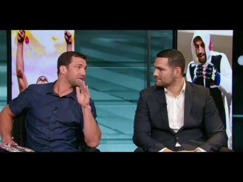 Luke Rockhold & Chris Weidman Sit Down for an Interview & It Gets Intense UFC 199