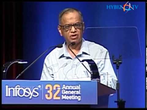 Narayan Murthy Speaks at Infosys 32nd Annual General Meeting