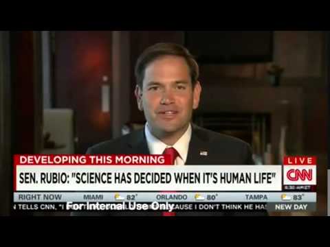 Marco Rubio battles CNN's Chris Cuomo on abortion