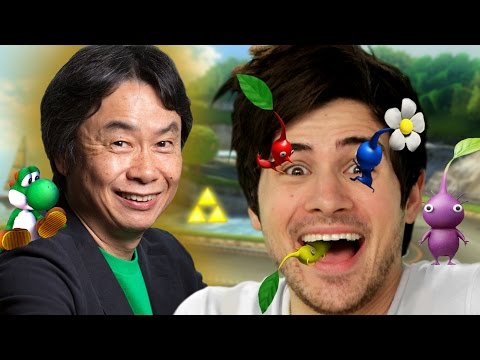 NINTENDO'S MIYAMOTO RACES US IN MARIO KART 8 DLC (Button Bash)