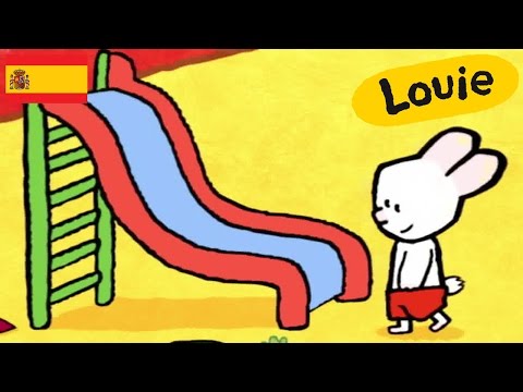 Dibujos animados para niños - Louie dibujame un tobogán HD