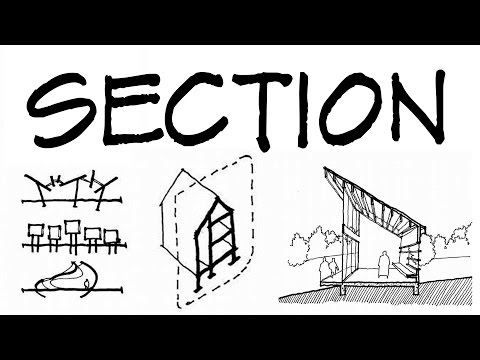 Sections For Architectural Sketches - Architecture Daily Sketches