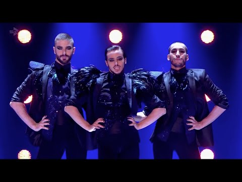 Yanis Marshall, Arnaud & Mehdi. Britains Got Talent "Semi Final Performance" GAYEST Medley ever!