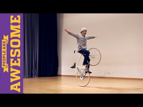 People are Awesome: David Schnabel (Artistic Cycling) - Part 1