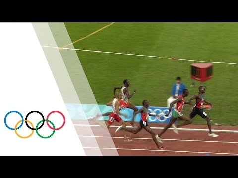 Wilfred Bungei wins Men's 800m Olympic final | Beijing 2008