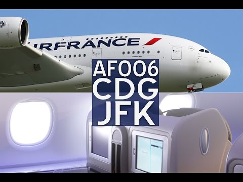 Air France Airbus A380 Business Class | CDG - JFK