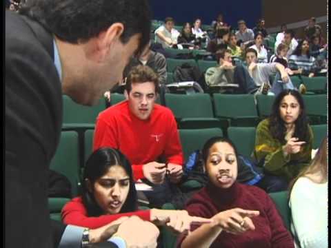 Eric Mazur shows interactive teaching