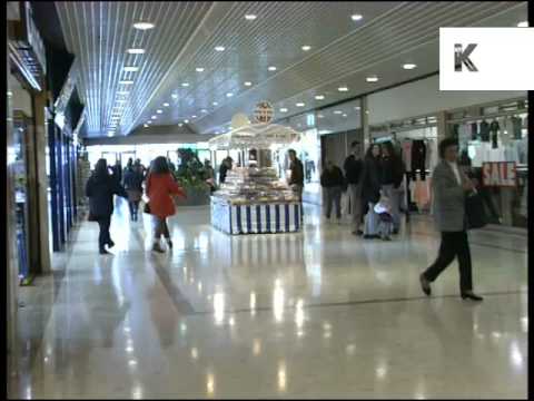 1990s Dartford Shopping Centre, Archive Footage