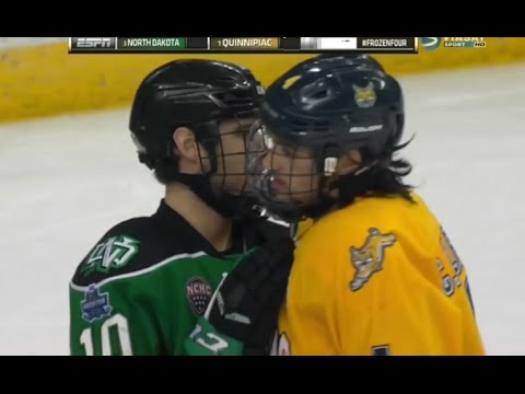 NCAA Frozen Four Final 2016 North Dakota vs Quinnipiac hockey