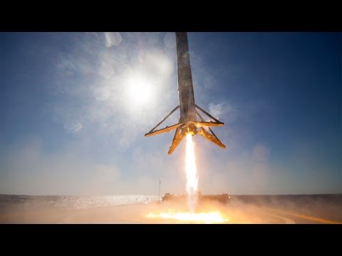 360 View | First Stage Landing on Droneship