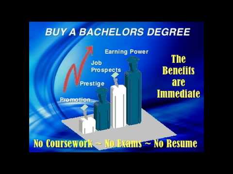 Where To Buy A Bachelors Degree