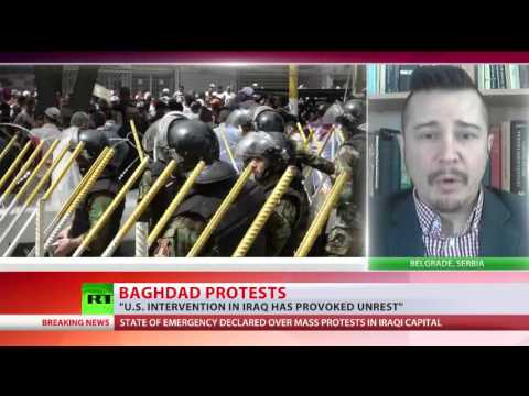 Anti-corruption protesters storm Iraqi paraliament in Baghdad (SPECIAL COVERAGE)