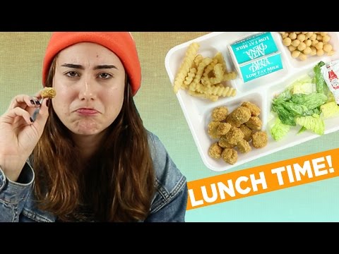 Adults Try Public School Lunches