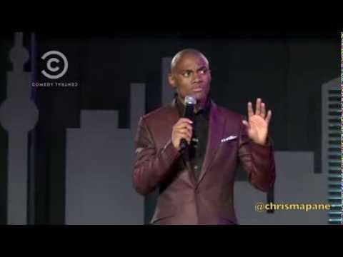 Chris Mapane performs on Comedy Central Africa