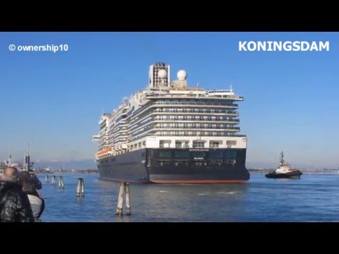 Koningsdam comes back to shipyard (Fincantieri - Marghera)