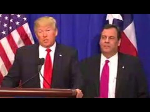 Gov. Chris Christie endorses Donald Trump for president