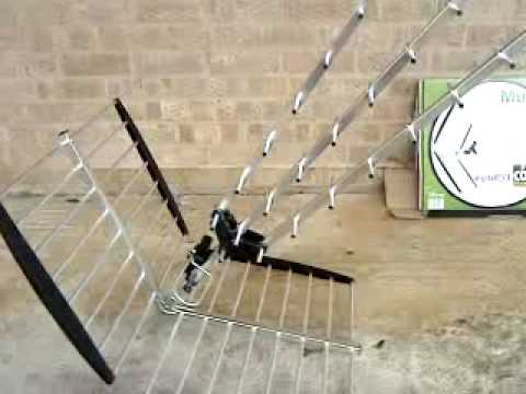 Digital TV Antenna for Freeview In Corsham Wilts UK - Mux 'Magician' High Gain TV Aerial.MP4