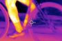 An image, published on Italian website Corriere della Sera, shows the seat tube of one bicycle glowing with the same ...