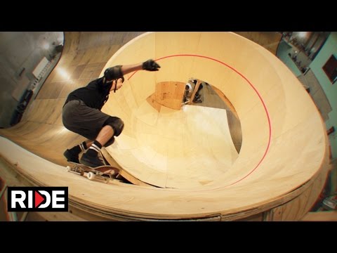 Tony Hawk Skates First Downward Spiral Loop - BTS