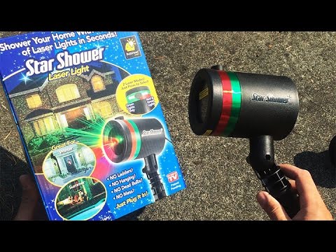 Star Shower Review | Star Shower Laser Light Review | Laser Christmas Lights