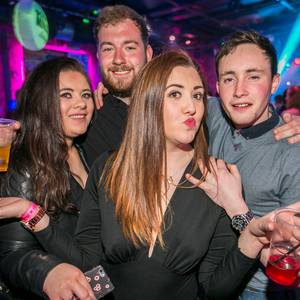 People out at the Limelight for Scratch Mondays. 25th April 2016. Liam McBurney/RAZORPIX