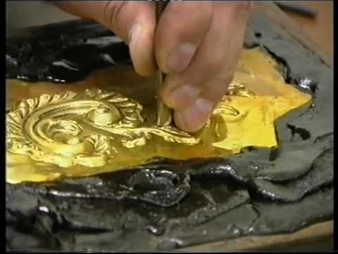 Metal Chasing/Repousse Art- Avedis The Master At Work.