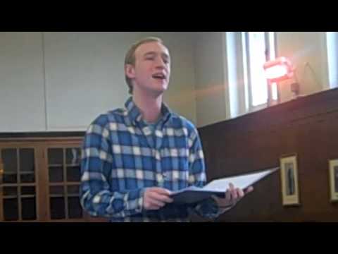 Stuart Matthew Price sings 'FREE' from 'The London Scott Alan Song Cycle' -  REHEARSAL